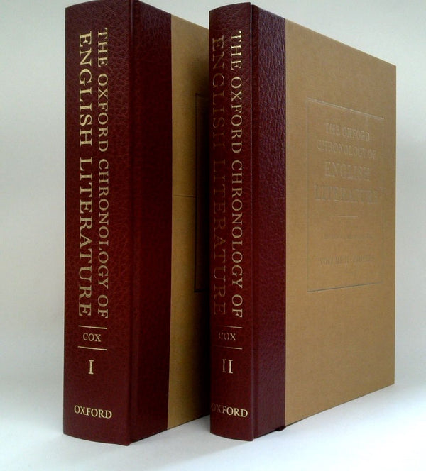 The Oxford Chronology Of English Literature ( Two Volume Set)