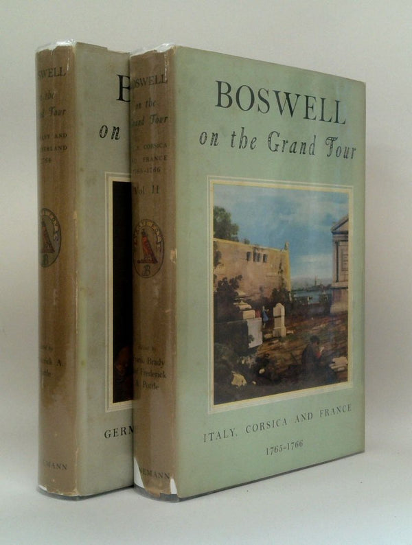 Boswell On The Grand Tour (Two Volume Set)