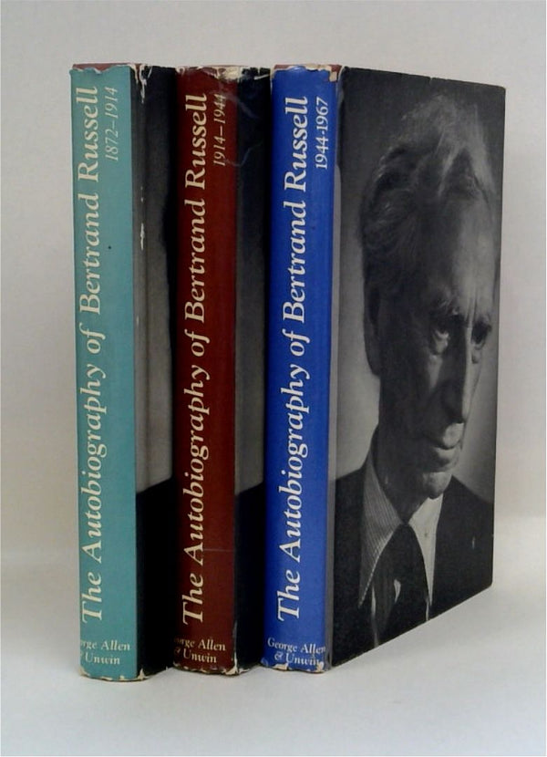 The Autobiography of Bertrand Russell (Three-Volume Set)