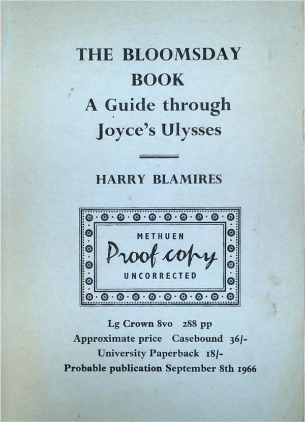The Bloomsbury Book: A Guide Through Joyce's Ulysses