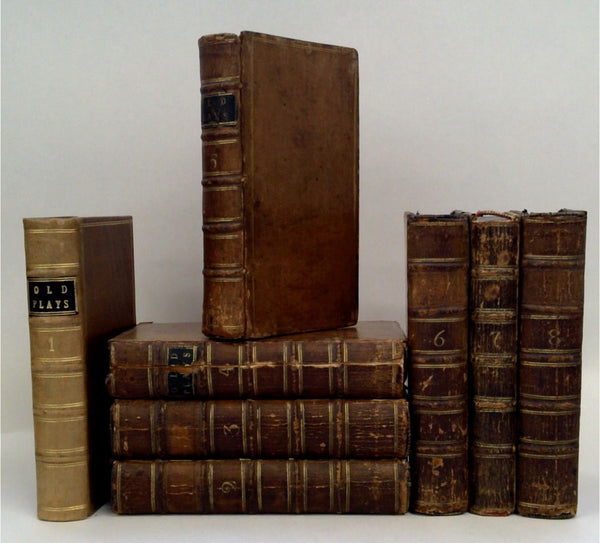 A Selection of Old Plays (Eight-Volume Set)
