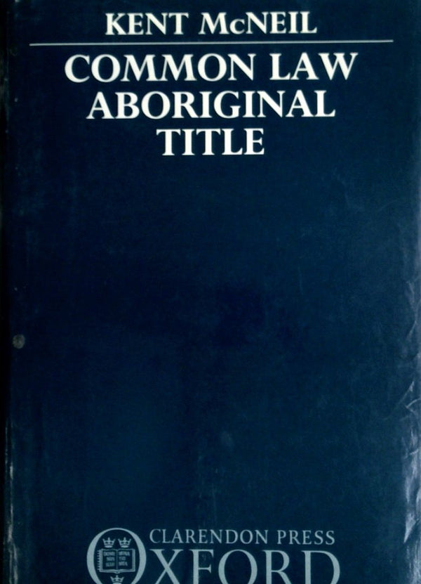 Common Law Aboriginal Title