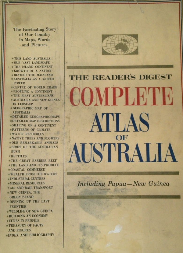 The ReaderÕs Digest Complete Atlas of Australia Including Papua New Guinea