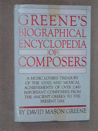 Biographical Encyclopaedia of Composers