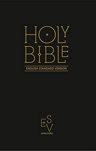 Holy Bible English Standard Version (ESV) Anglicized Navy Blue Gift and Award