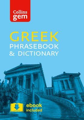 Collins Greek Phrasebook and Dictionary Gem Edition, Essential phrases and words in a mini, travel-sized format (Collins Gem)