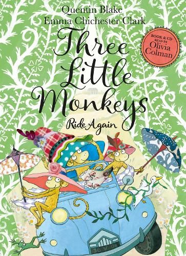 Three Little Monkeys Ride Again: Book & CD