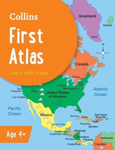 Collins First Atlas: Ideal for learning at school and at home (Collins School Atlases)