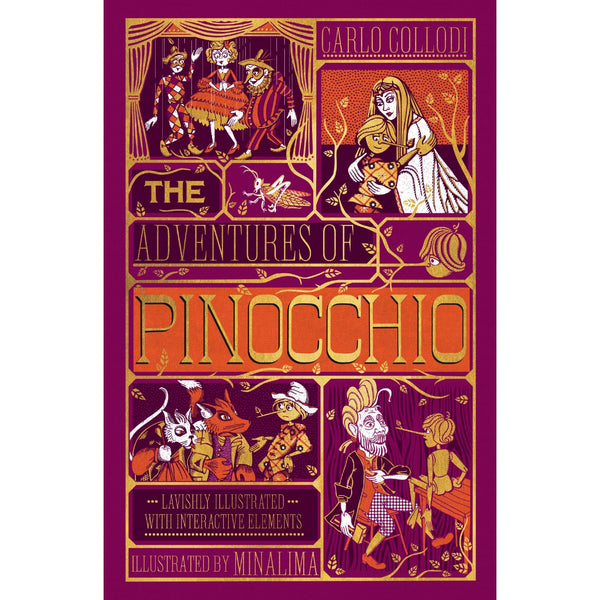 Adventures of Pinocchio, The [Ilustrated with Interactive Elements]