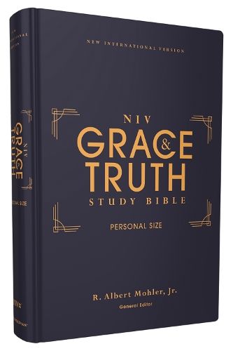NIV, The Grace and Truth Study Bible, Personal Size, Hardcover, Red Letter, Comfort Print