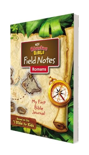 NIV, Adventure Bible Field Notes, Romans, Paperback, Comfort Print: My First Bible Journal