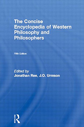 The Concise Encyclopedia of Western Philosophy and Philosophers
