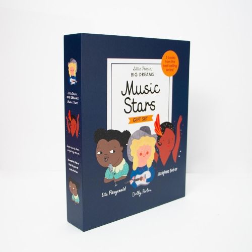 Little People, BIG DREAMS: Music Stars: 3 books from the best-selling series! Ella Fitzgerald - Dolly Parton - Josephine Baker
