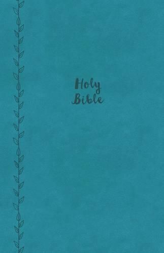 KJV Holy Bible: Value Large Print Thinline, Teal Leathersoft, Red Letter, Comfort Print: King James Version