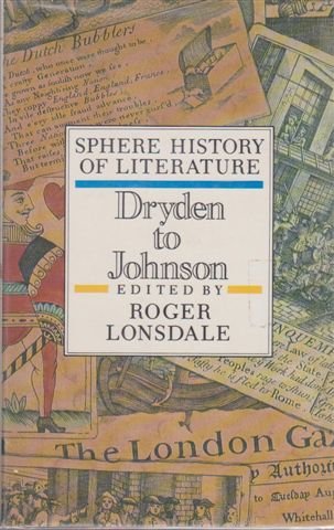 Sphere History of Literature: v. 4: Dryden to Johnson