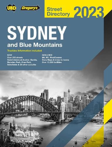 Sydney & Blue Mountains Street Directory 2023 59th ed