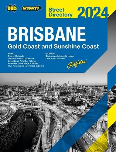 Brisbane Refidex Street Directory 2024 68th