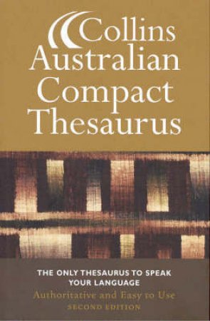 Collins Austalia Compact Thesaurus