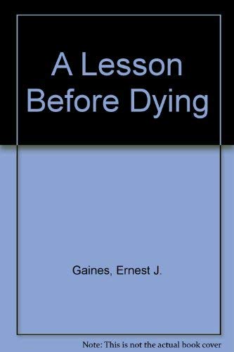 Lesson Before Dying