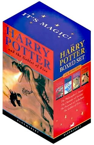 Harry Potter PB Boxed Set x 4: 1: Harry Potter and the Philosopher's Stone