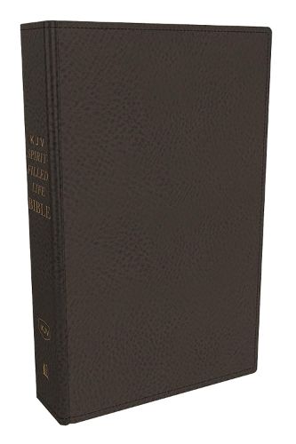 KJV, Spirit-Filled Life Bible, Third Edition, Genuine Leather, Black, Red Letter, Comfort Print: Kingdom Equipping Through the Power of the Word