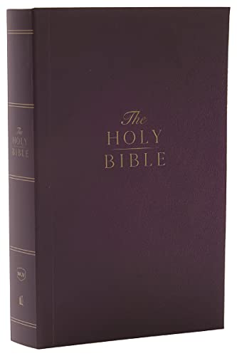 NKJV Compact Paragraph-Style Bible w/ 43,000 Cross References, Purple Softcover, Red Letter, Comfort Print: Holy Bible, New King James Version: Holy Bible, New King James Version