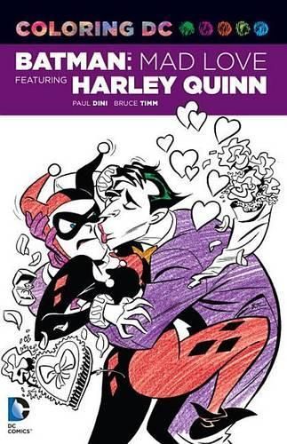 Coloring DC Harley Quinn in Batman Adventures: Mad Love