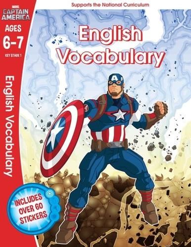 Captain America: English Vocabulary, Ages 6-7