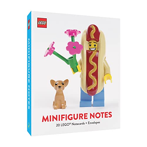 LEGO (R) Minifigure Notes: 20 Notecards and Envelopes