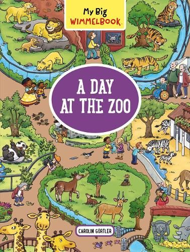 My Big Wimmelbook: A Day at the Zoo