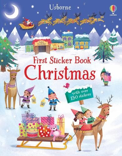 First Sticker Book Christmas: A Christmas Sticker Book for Children