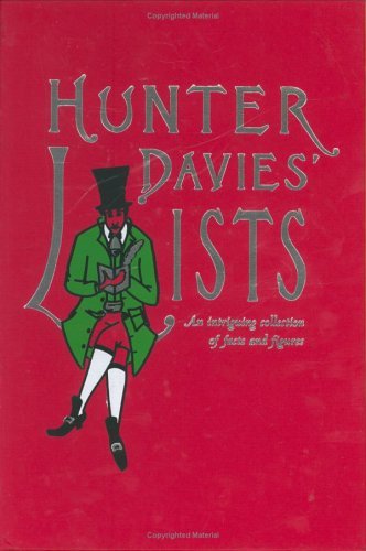 Hunter Davies' Lists: An Intriguing Collection of Facts and Figures