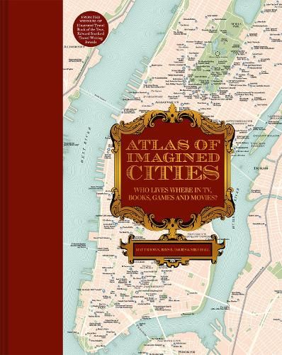 Atlas of Imagined Cities: Who lives where in TV, books, games and movies?