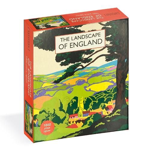 Brian Cook's Landscape of England Jigsaw Puzzle: 1000-piece jigsaw puzzle
