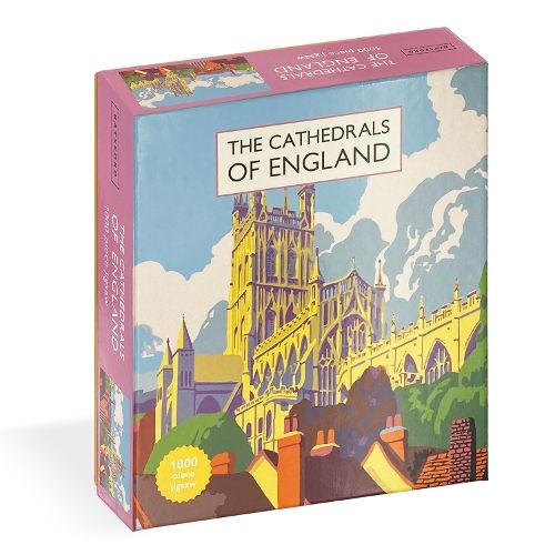 Brian Cook's Cathedrals of England Jigsaw Puzzle: 1000-piece jigsaw puzzle