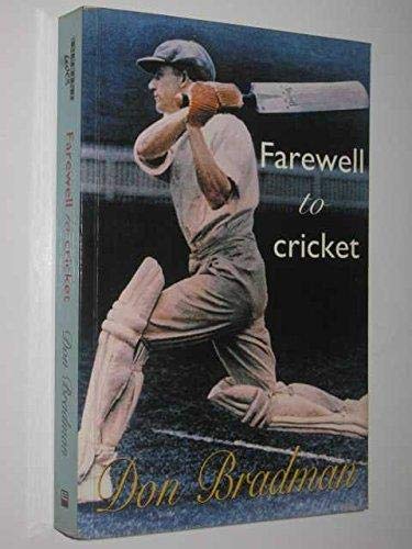 Farewell to Cricket