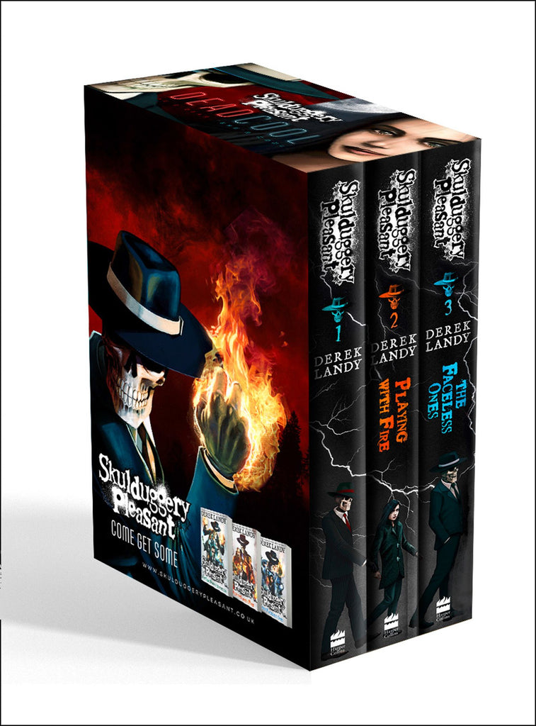 Skulduggery Pleasant: Books 1 - 3: The Faceless Ones Trilogy: Skulduggery Pleasant, Playing with Fire, The Faceless Ones