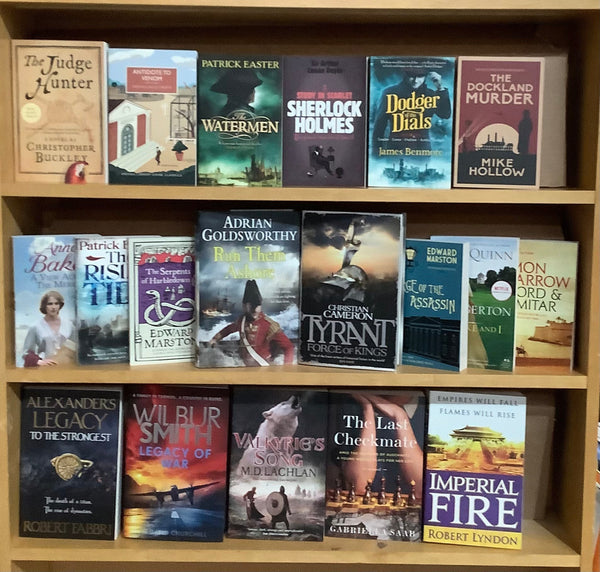 One-off Historical Fiction Bargain Book Box ON421