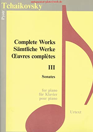 Tschaikowsky: Sonaten