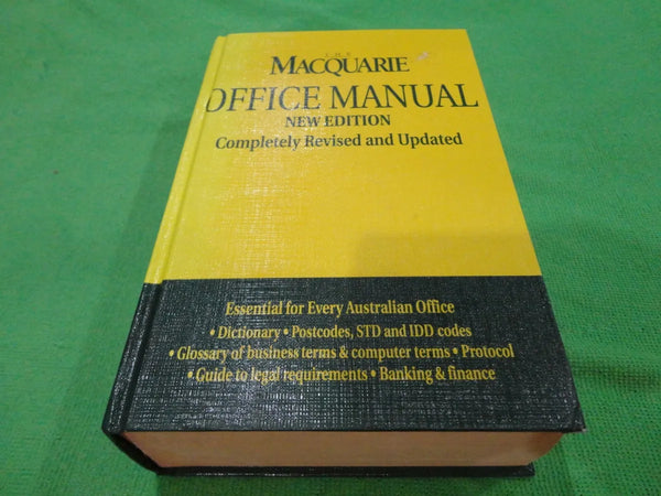 The Macquarie Office Manual