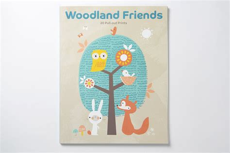 Woodland Friends: Pull-out Prints