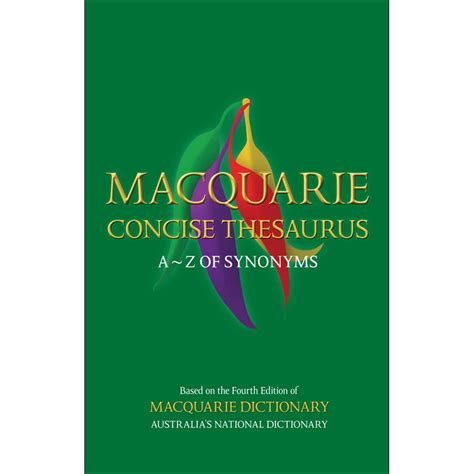 Macquarie Concise Thesaurus