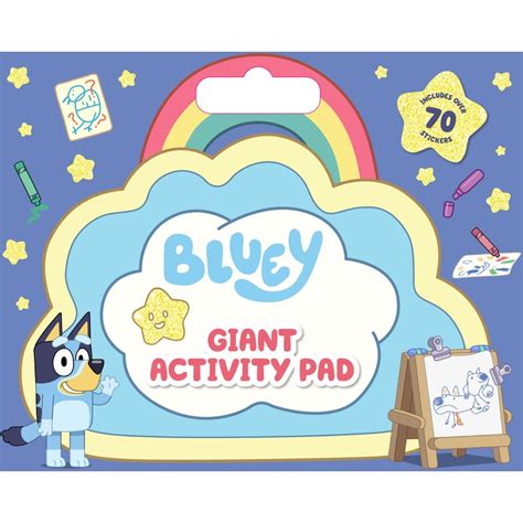 Bluey: Giant Activity Pad: Includes over 70 Stickers