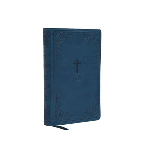 NRSV, Catholic Bible, Gift Edition, Leathersoft, Teal, Comfort Print: Holy Bible