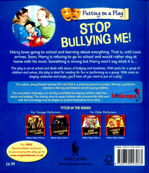 Putting on a Play: Stop Bullying Me!
