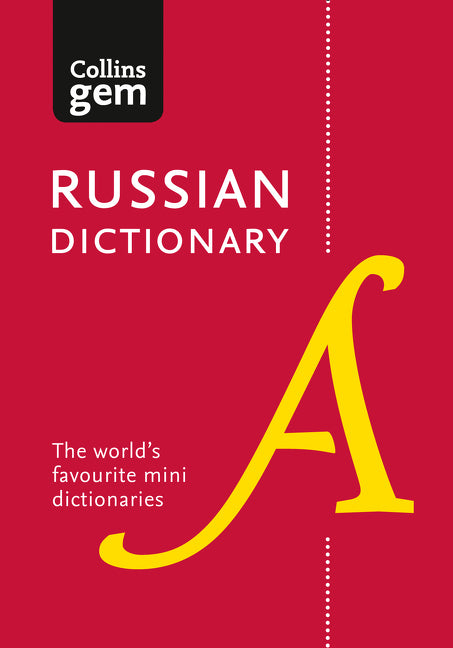 Russian Gem Dictionary: The world's favourite mini dictionaries (Collins Gem)
